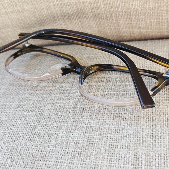 Warby Parker Women Glasses/Sunglasses Frame Brown/Clear LAUREL 615 Eyeglasses main image 10